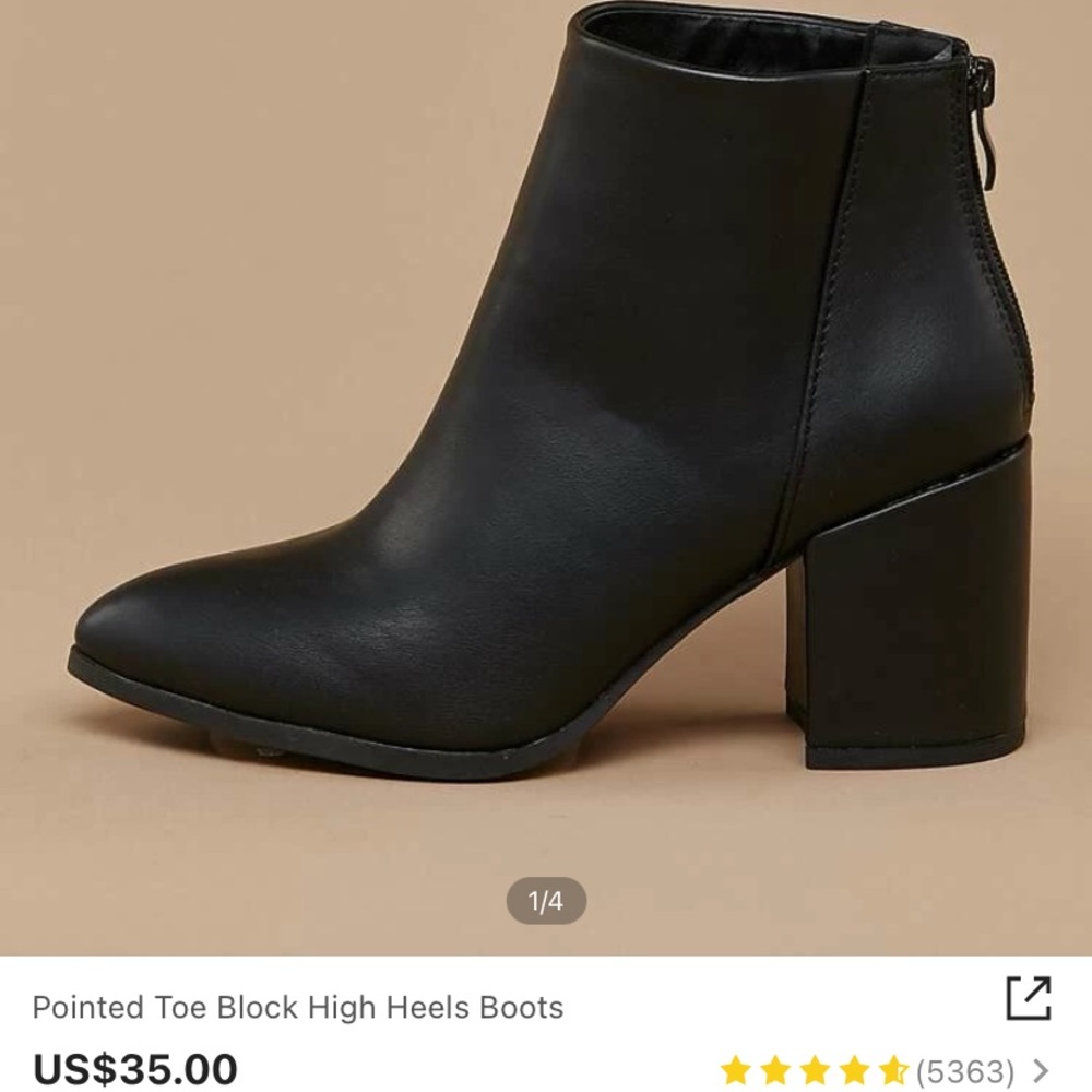 Black booties